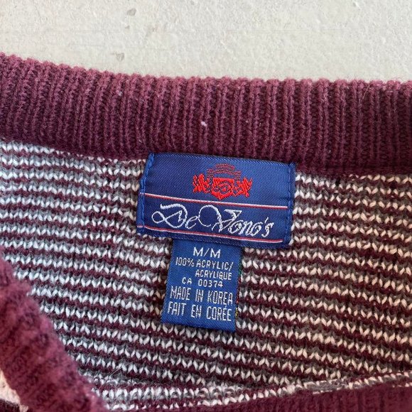 Vintage Christmas-style Knit Sweater - Picture 4 of 4